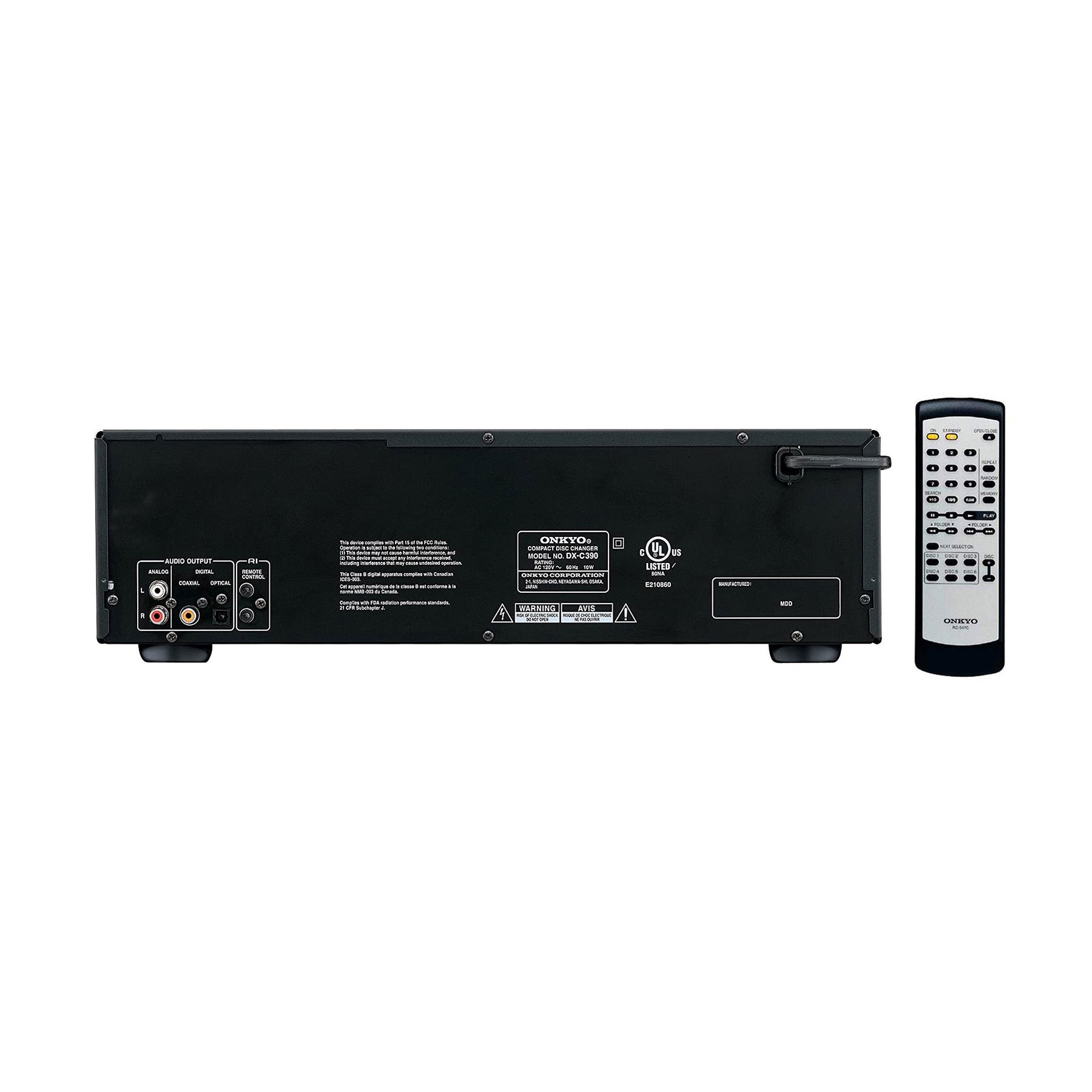 Premium Audiophile Hi-Fi 6-Disc CD Player