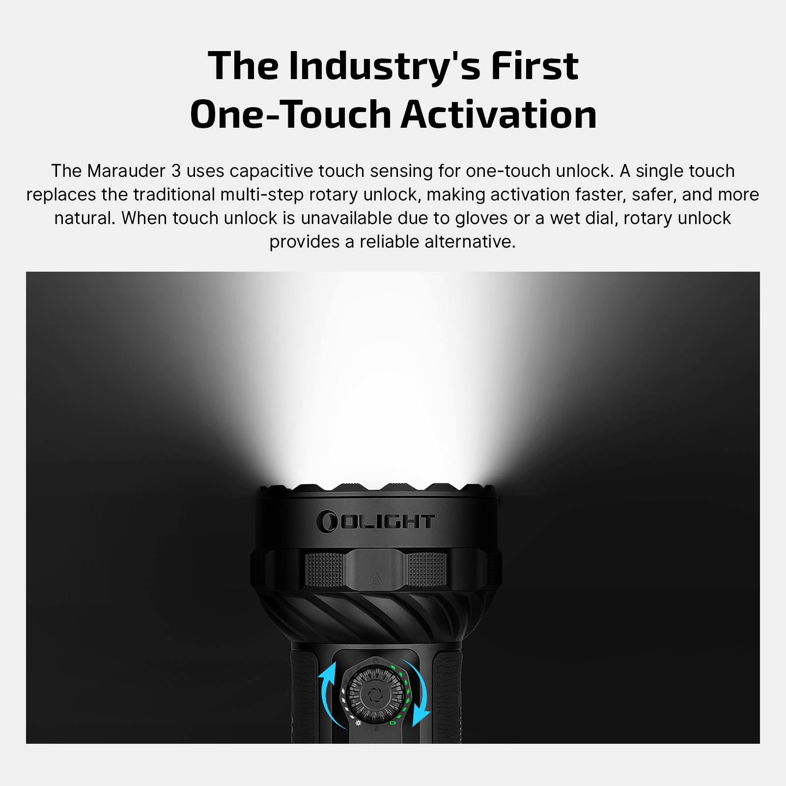 Marauder 3 - 25,000 Lumen Rechargeable Flashlight