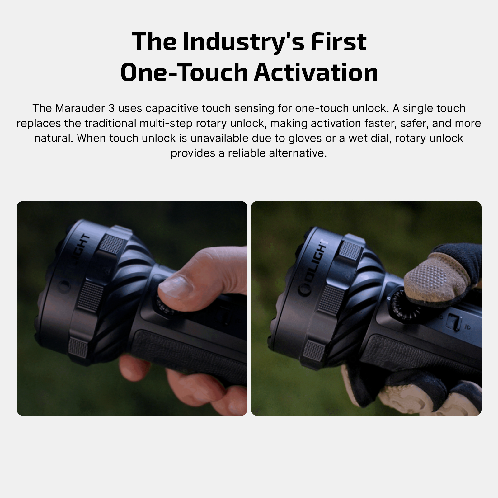 Marauder 3 - 25,000 Lumen Rechargeable Flashlight