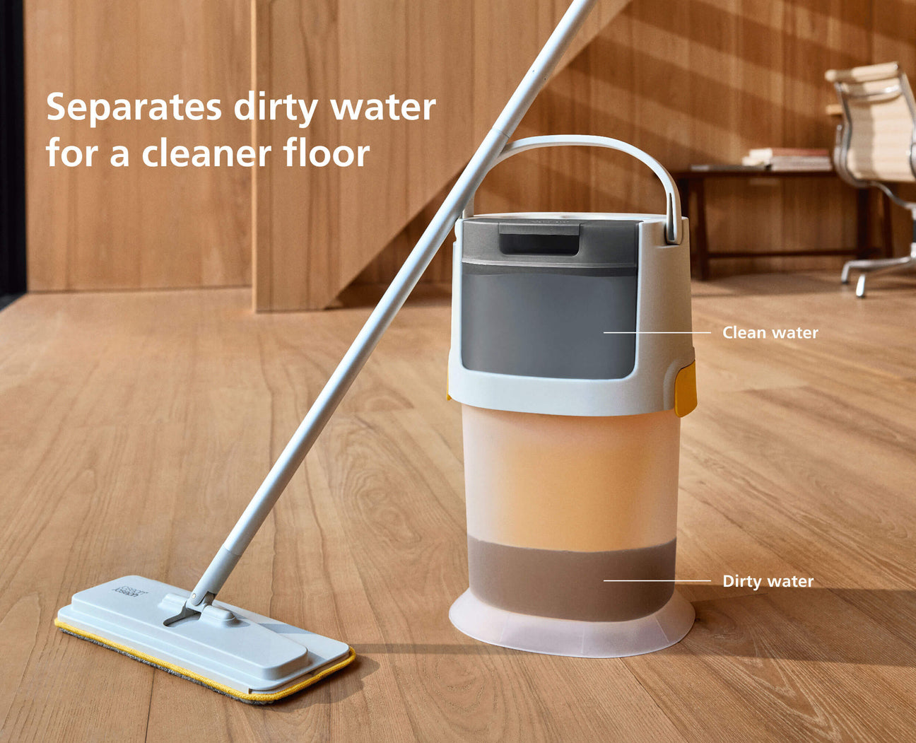 Microfiber Floor Mop Cleaning System with Replacement Pads