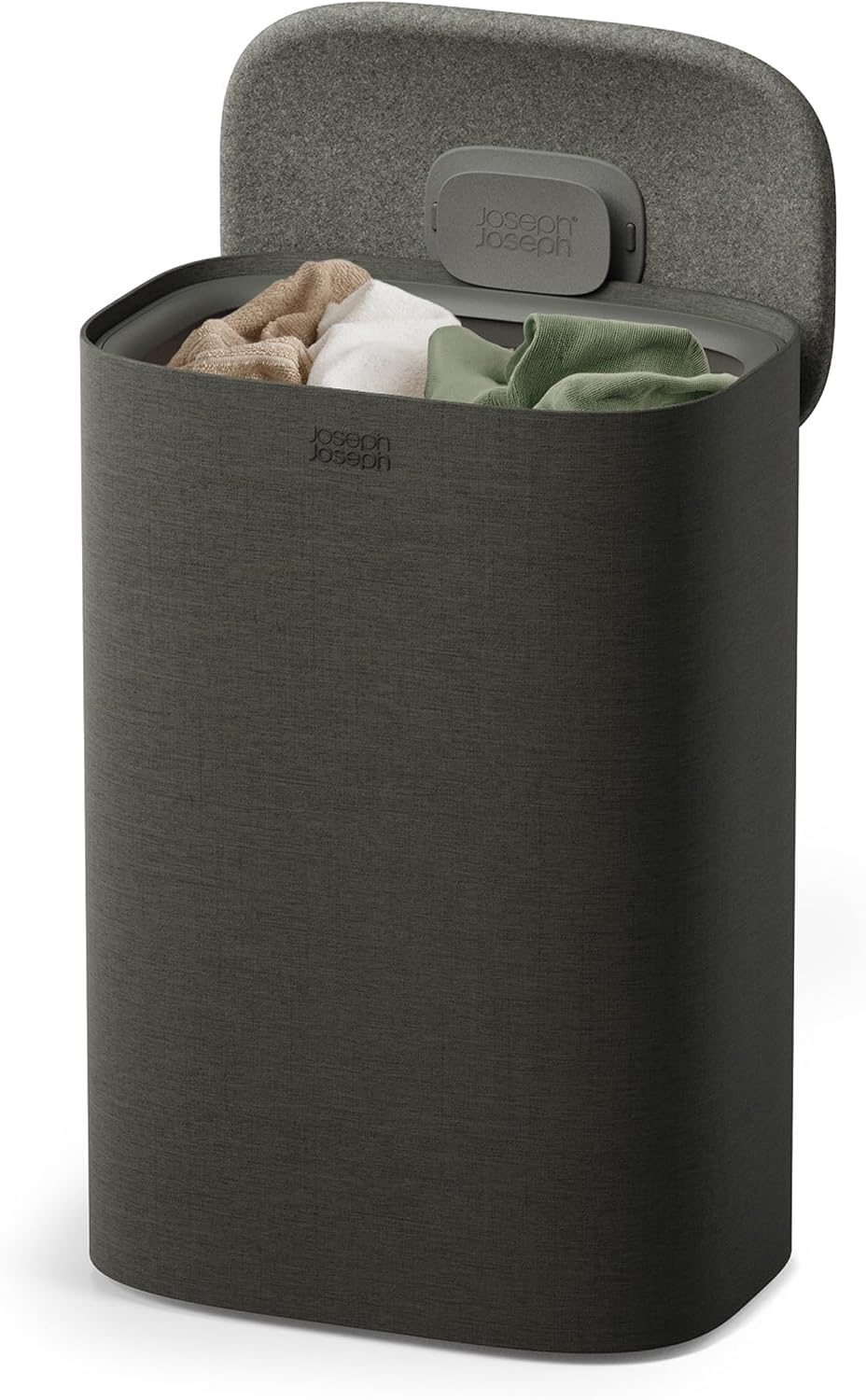 90L 3-Compartment Laundry Basket