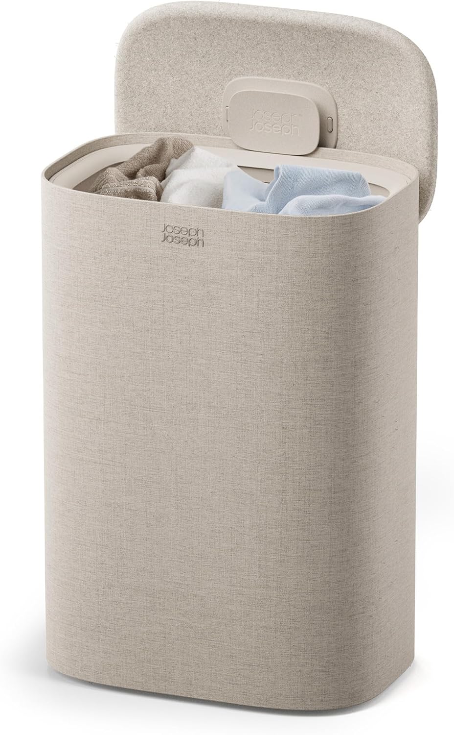 90L 3-Compartment Laundry Basket