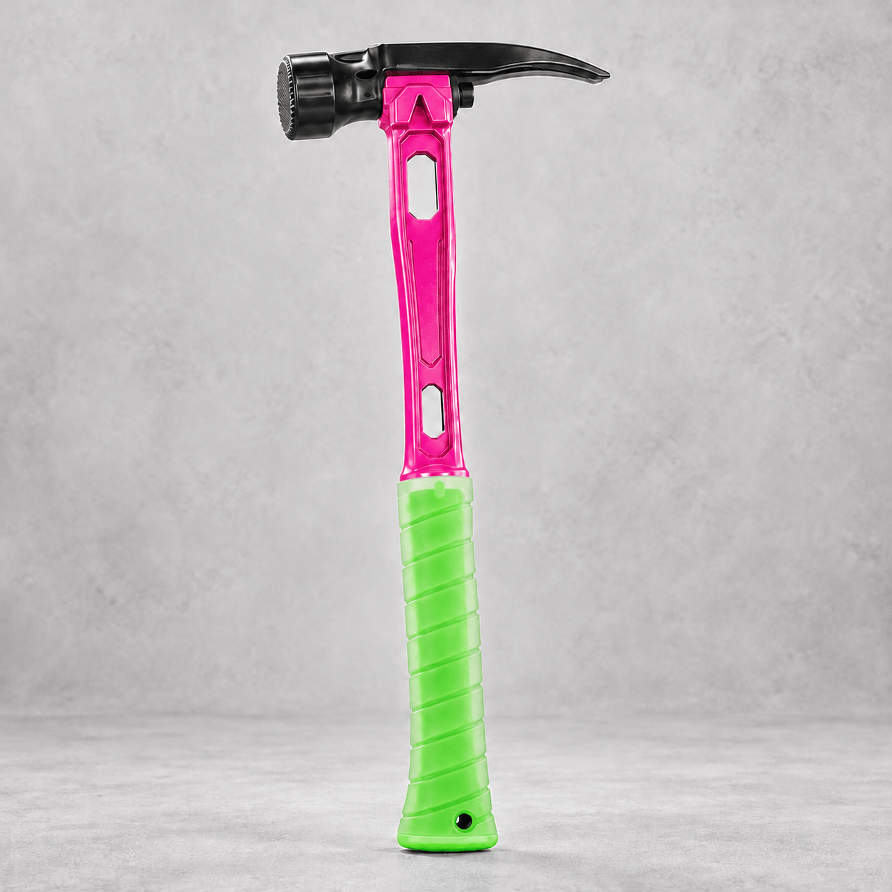 15oz M1 Titanium Framing Hammer – Neon Pink & Green Edition