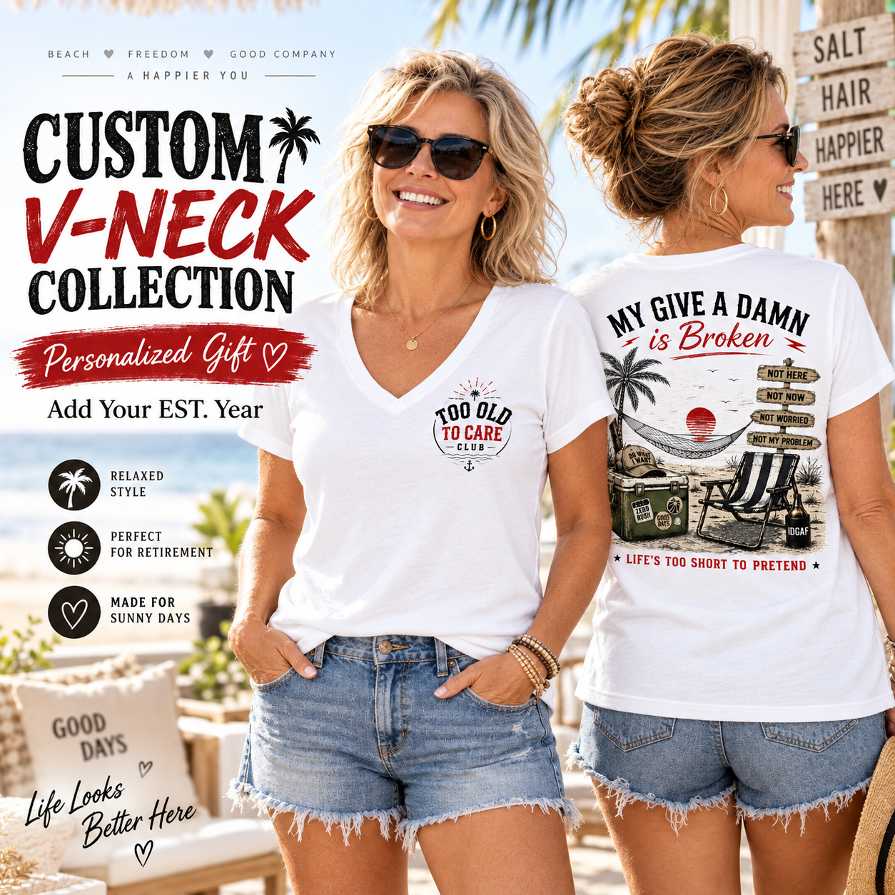 V Neck Style
