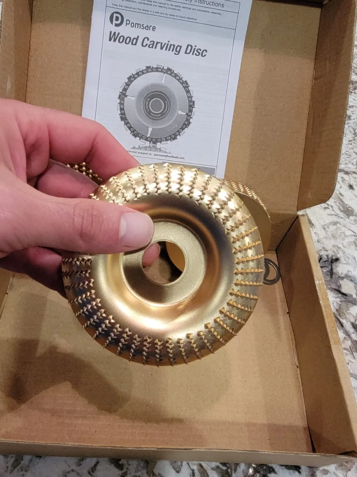 Hardened steel teeth