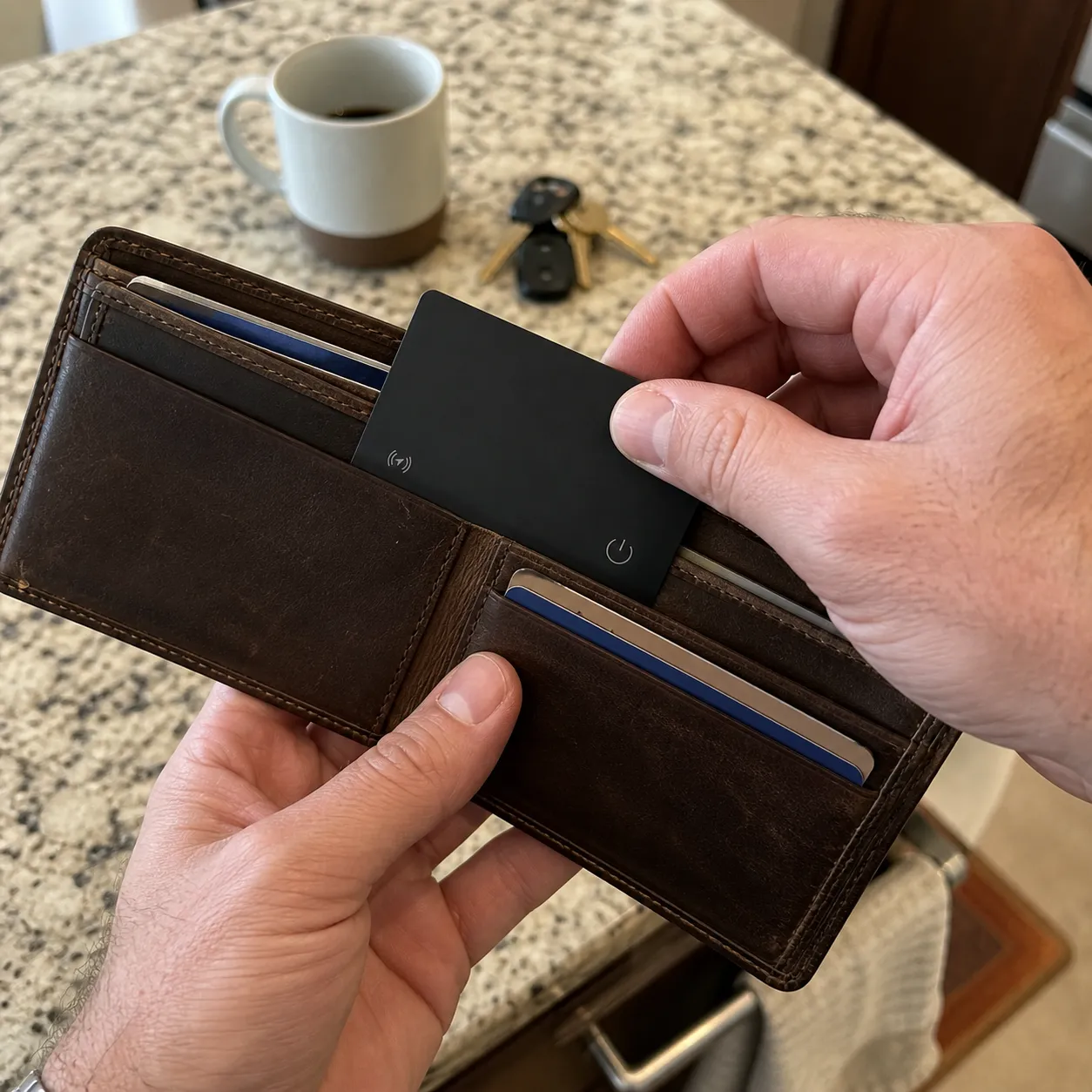 Finally, a tracker that fits my wallet