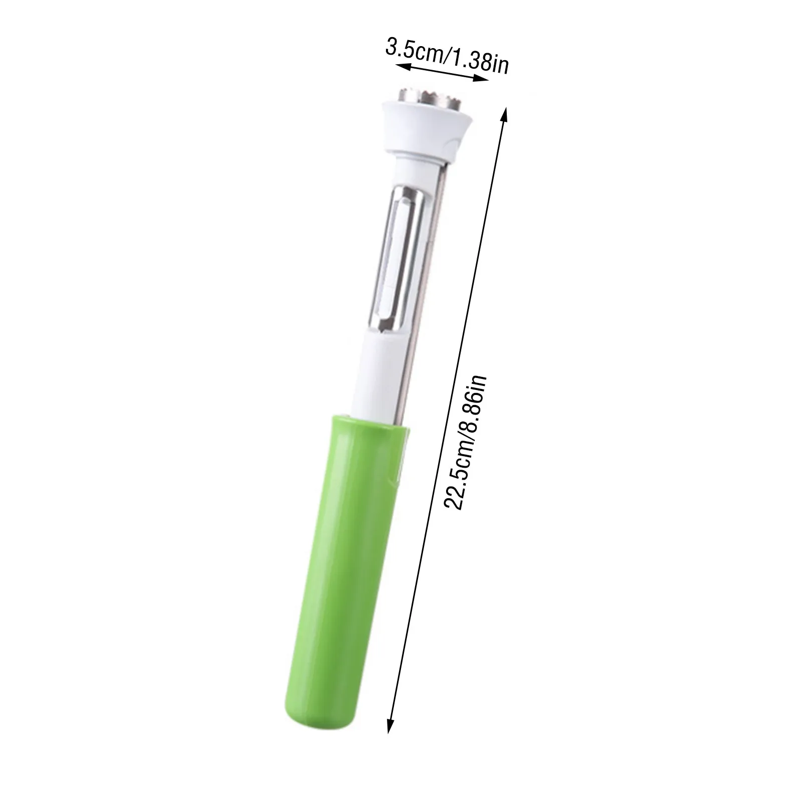 Core Peeler Fruit and Vegetable Peeler Stainless Steel Kitchen Apples Core Peeling Two In One Fruit Knife