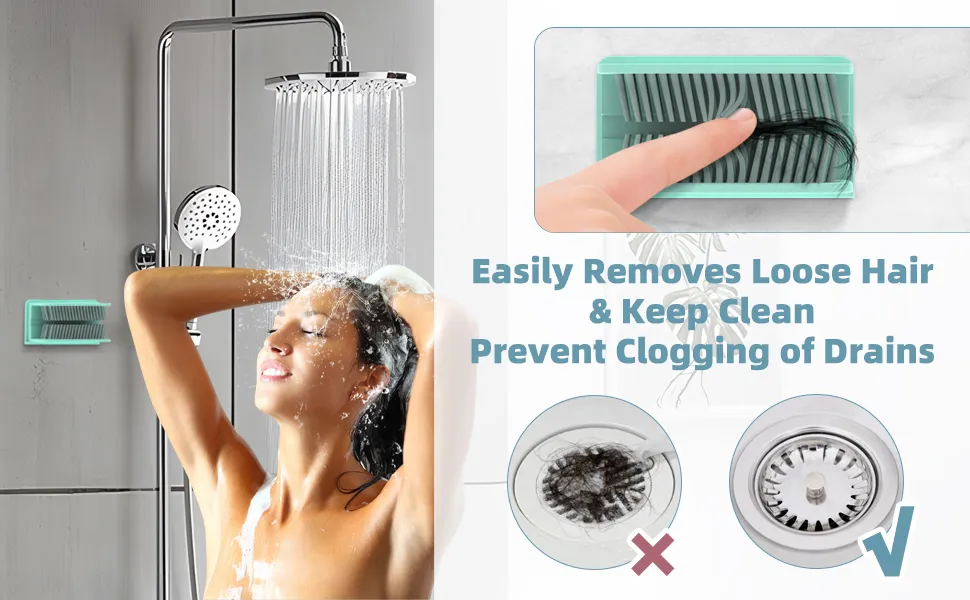 hair catcher shower drain