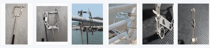 Stainless steel mooring hook product highlights