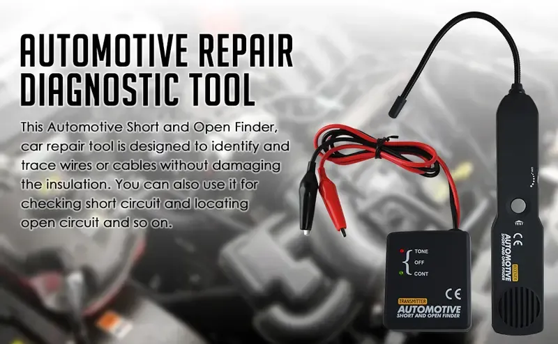 Product Introduction of em415Pro Automotive car electrical open and short circuit finder tester,Precise line finder for home wall line finding,line maintenance,tone generator cable line breaker fault finder,DC less than 42V car diagnostics,Father's Day Gifts 9