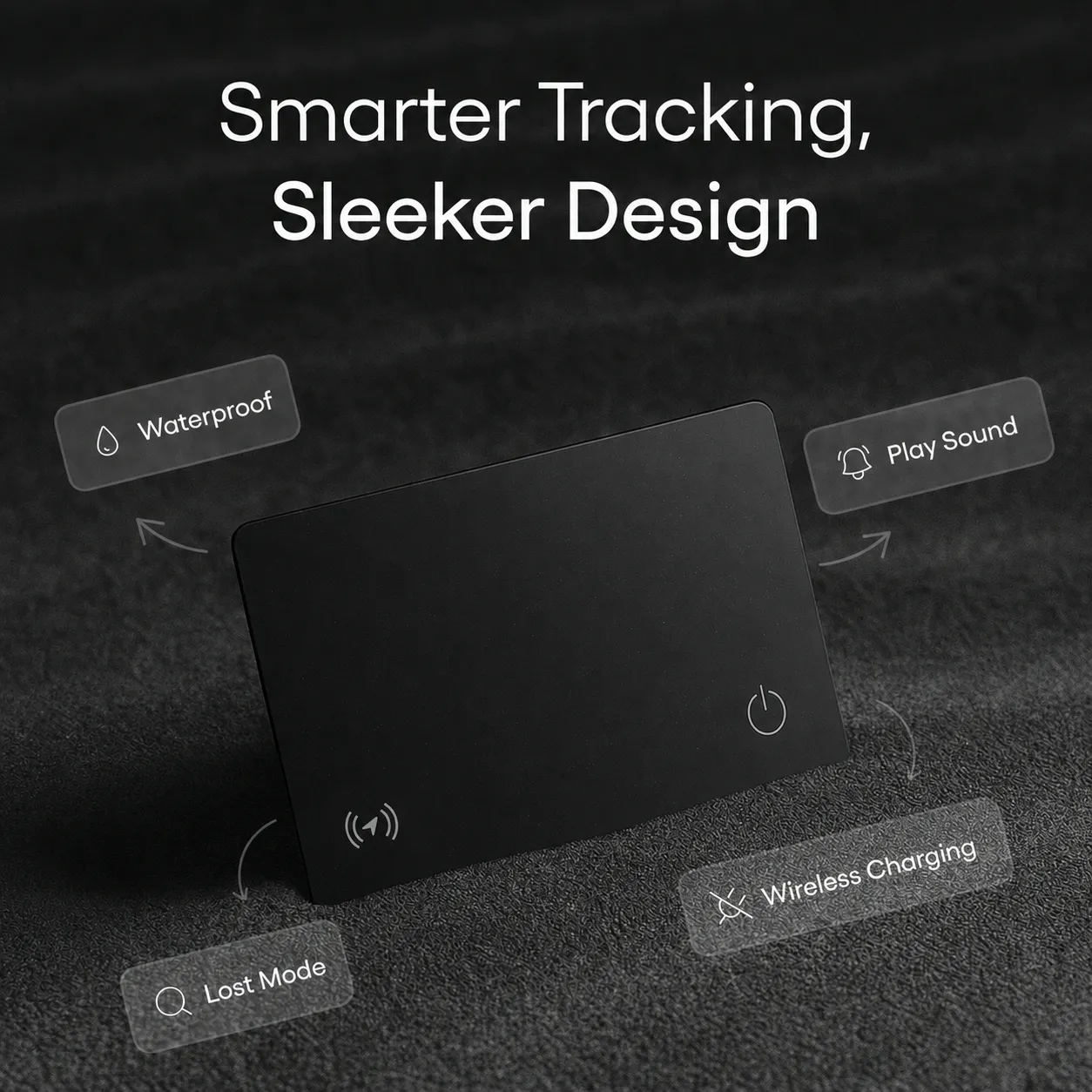 Tracking card feature callouts