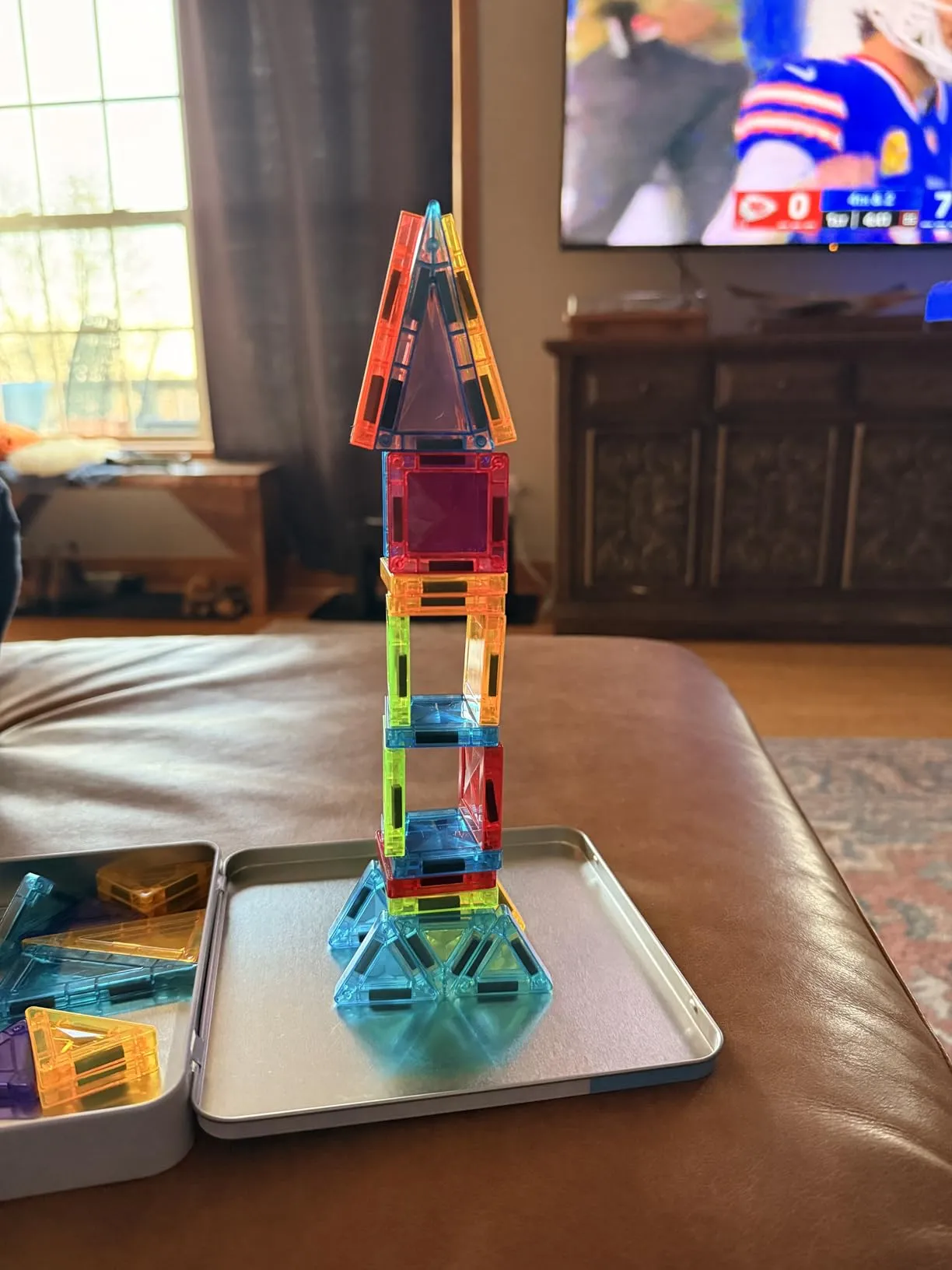 Magnets are weak without the tin