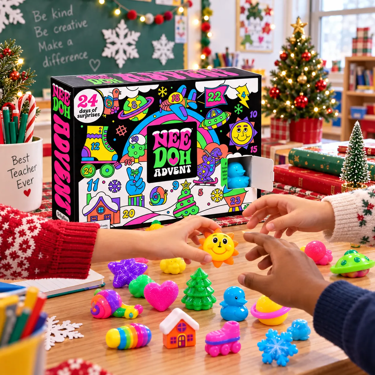 Classroom advent calendar activity