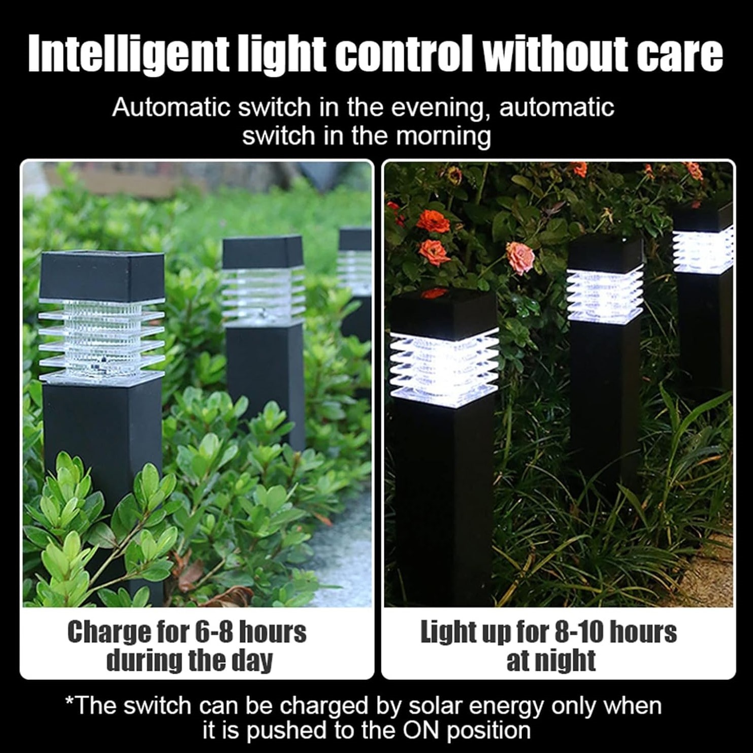 Solar Pathway Lights – Christmas Outdoor Lawn & Garden Lights - 4