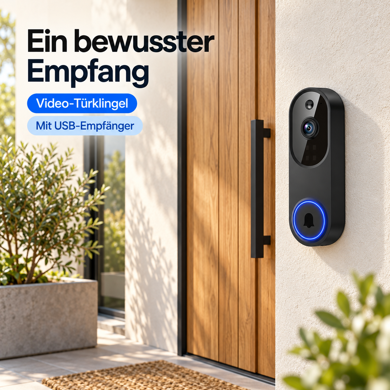 M50 Video-Türklingel mit USB-Empfänger