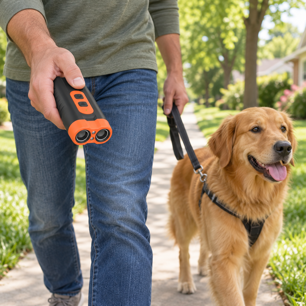 QG-07 on an everyday neighborhood dog walk