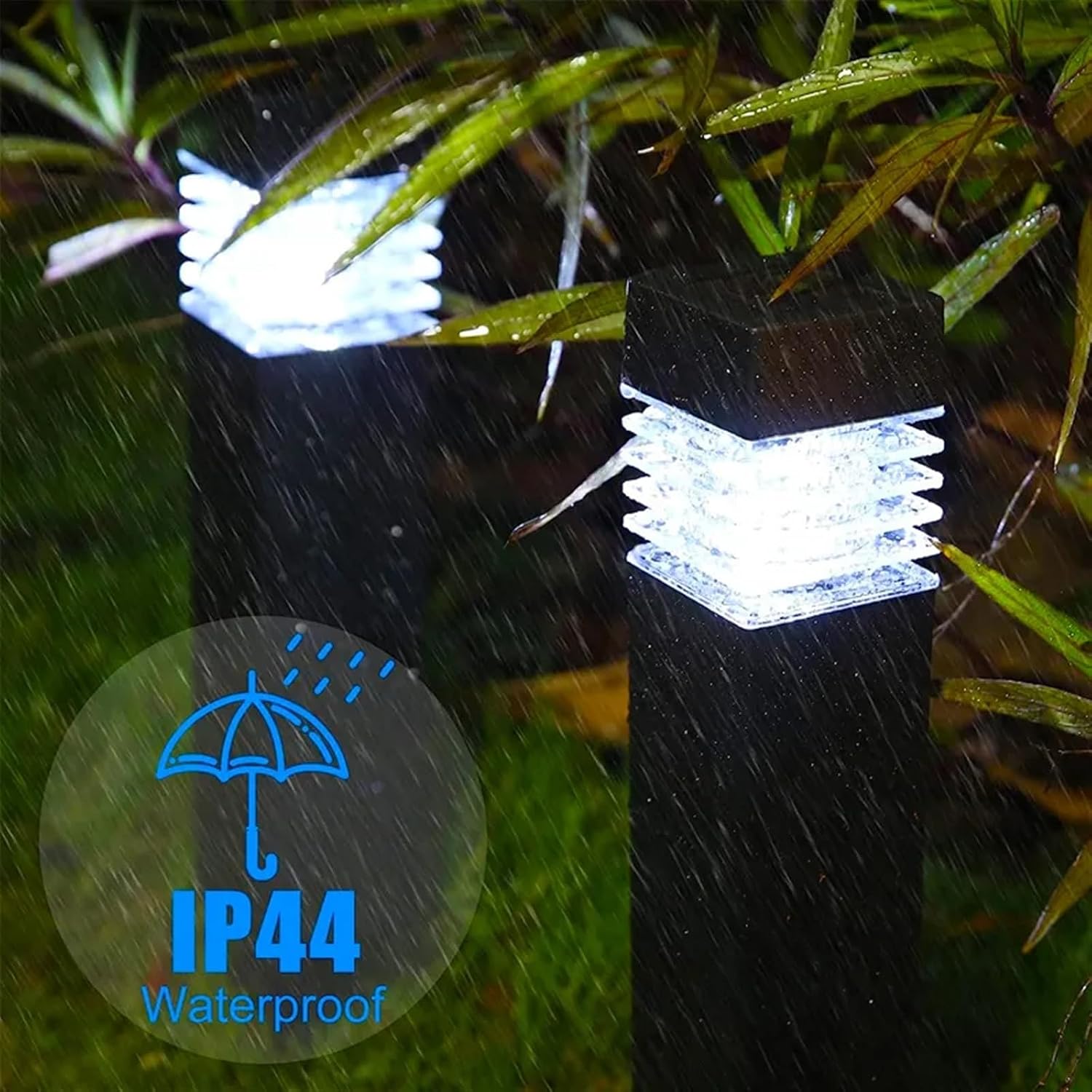 Solar Pathway Lights – Christmas Outdoor Lawn & Garden Lights - 5