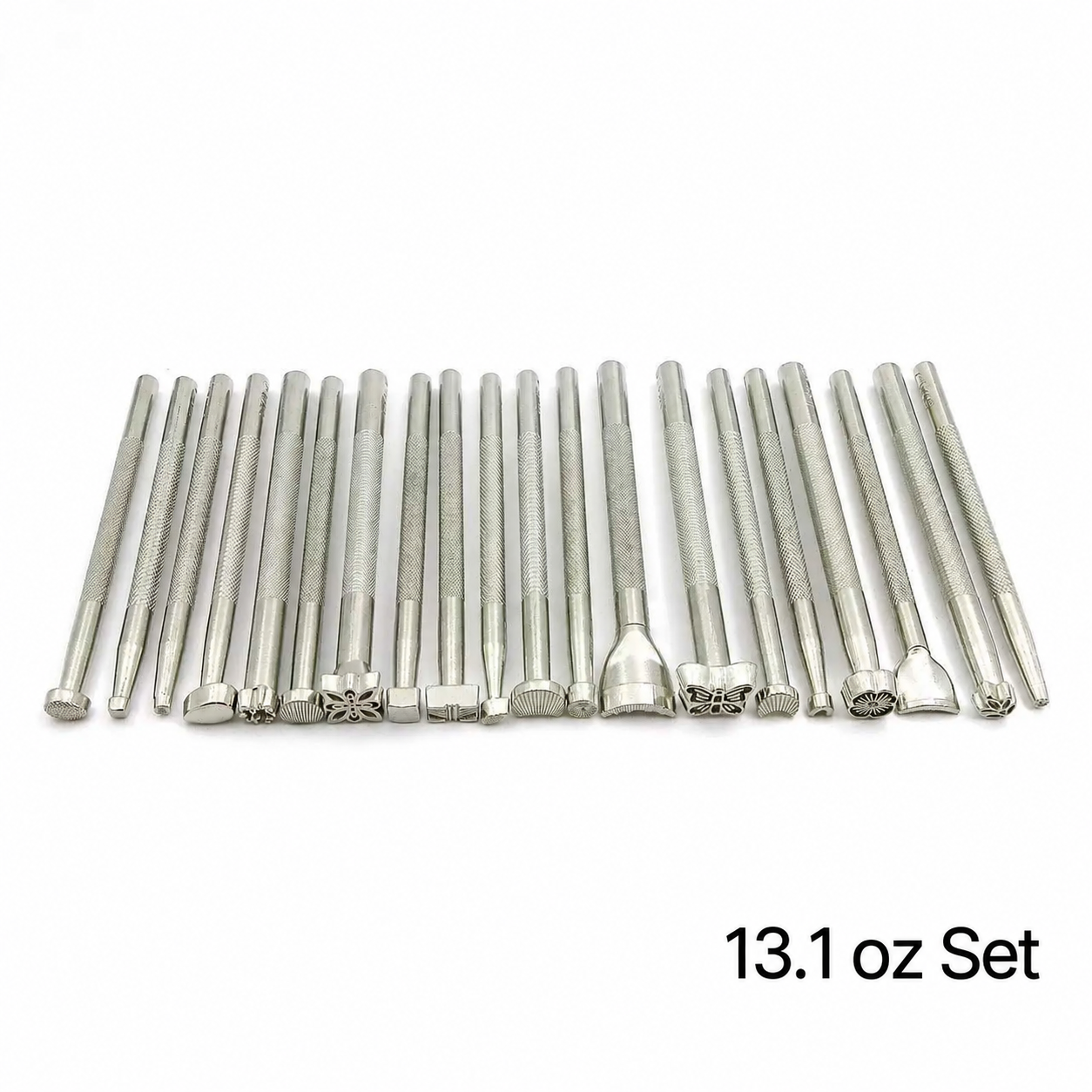 13.1 oz assorted metal pattern stamping tool set