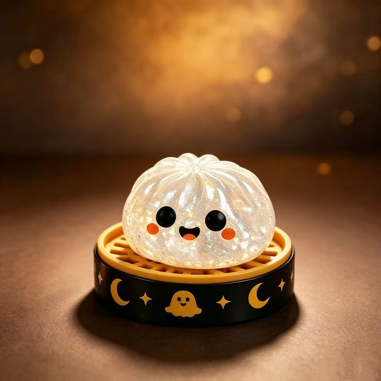 Pearly white Halloween squishy dumpling