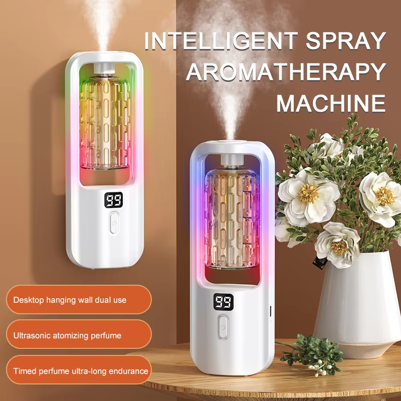 Smart aroma diffuser for tabletop or wall-hanging use