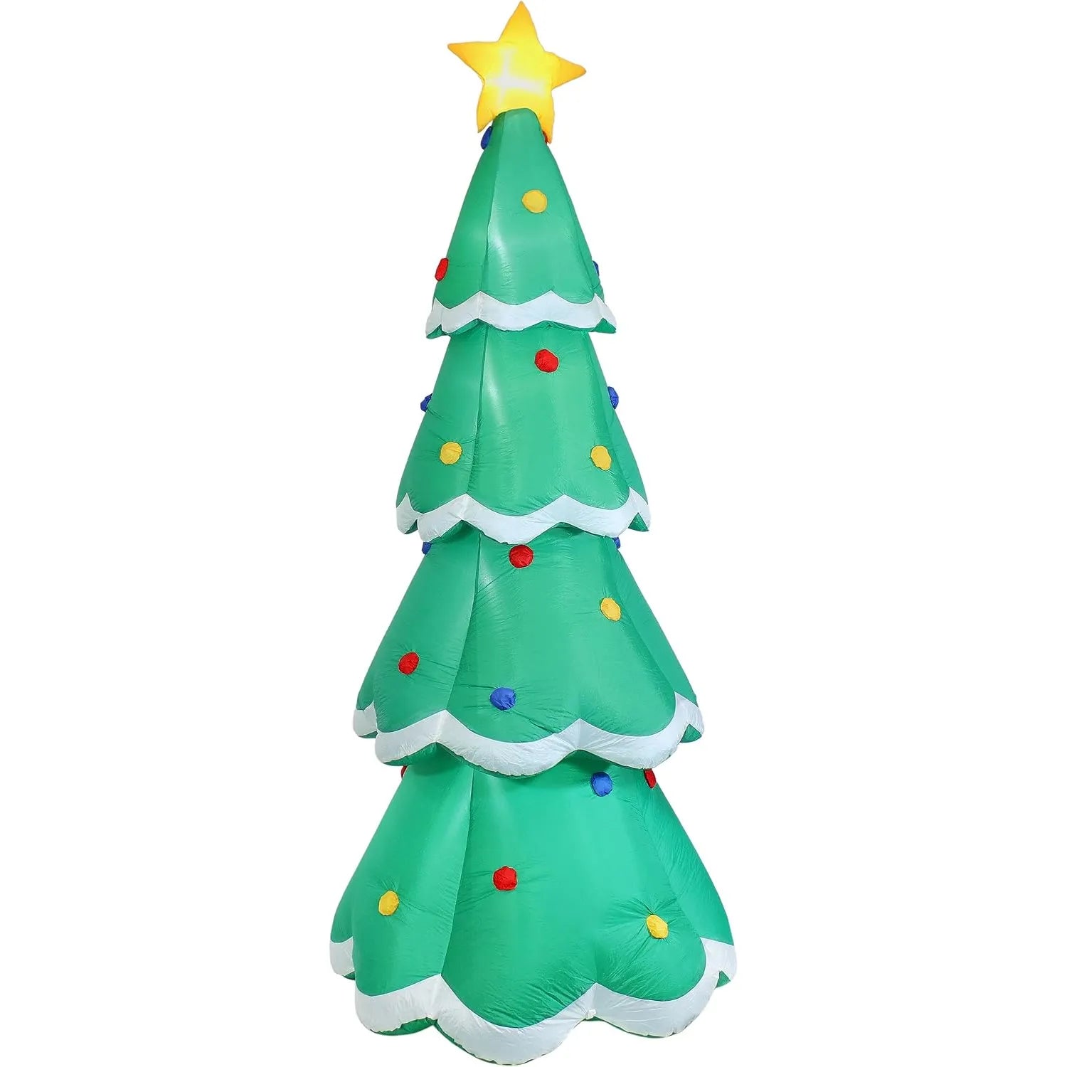 6.9 FT Lighted Inflatable Christmas Tree