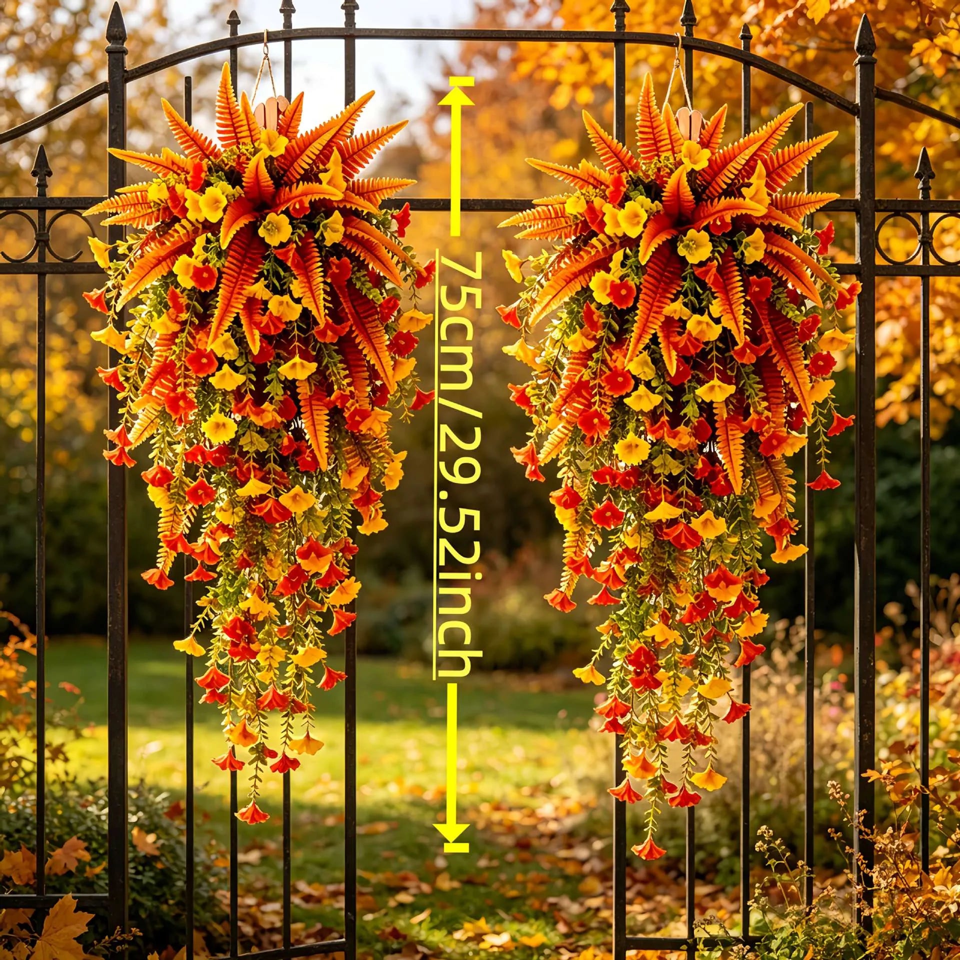 Autumn Harvest Hanging Floral Swag