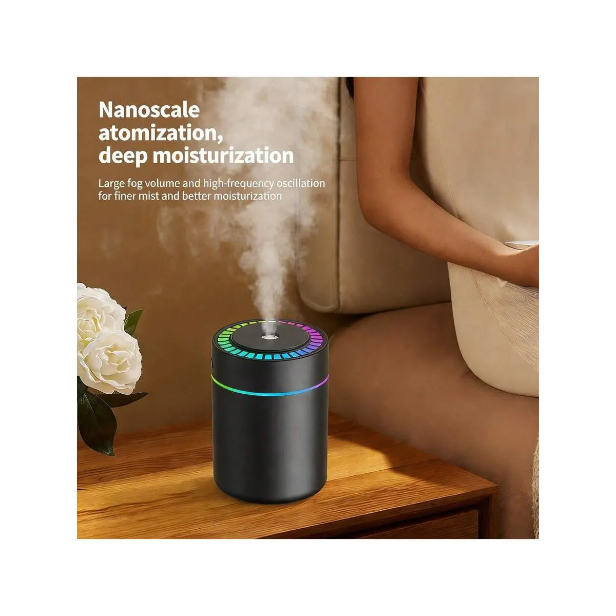 ColorGlow USB Aroma Diffuser & Humidifier