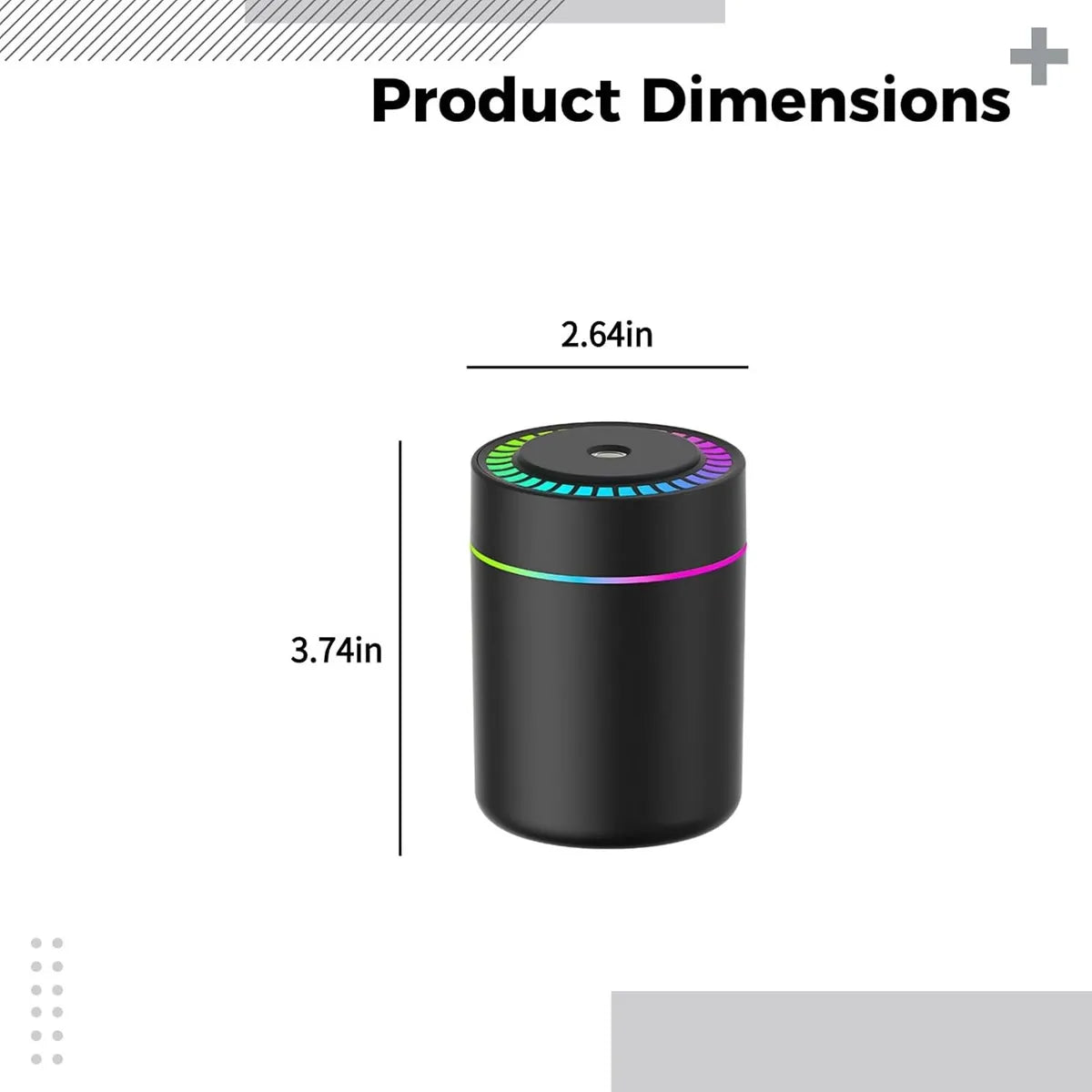 ColorGlow USB Aroma Diffuser & Humidifier