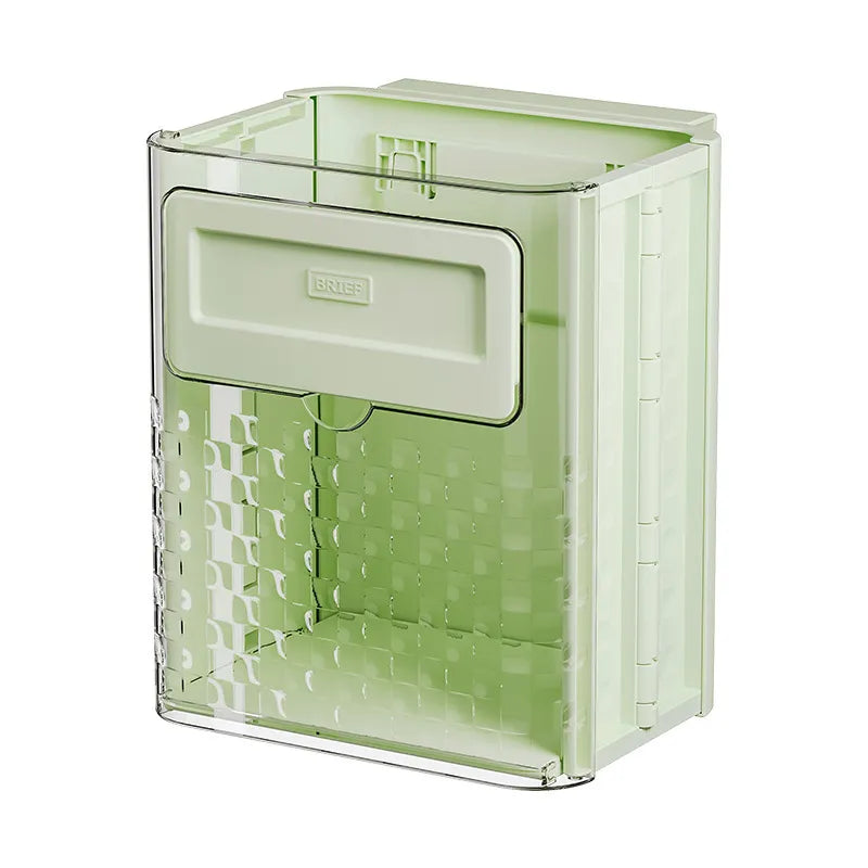 Foldable Wall-Mounted Trash Bin