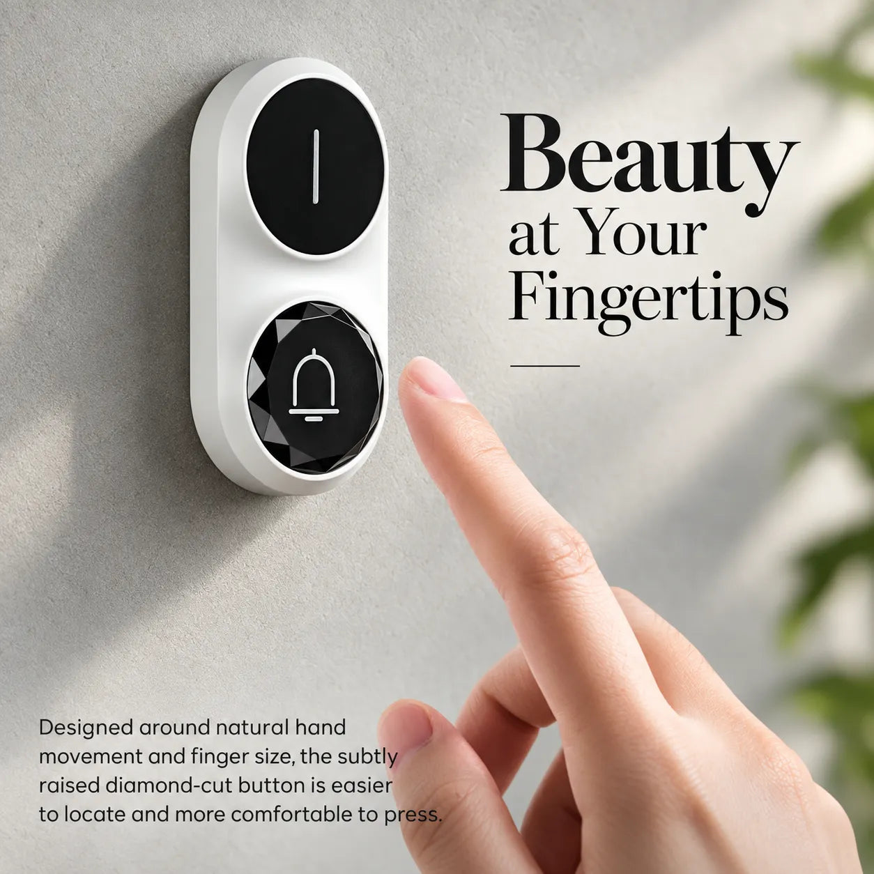 Light-Up Wireless Doorbell & Plug-In Chime