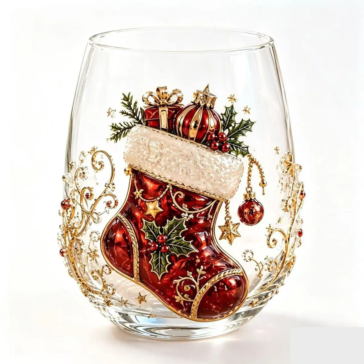 Magical Christmas 3D Art Glass Collection