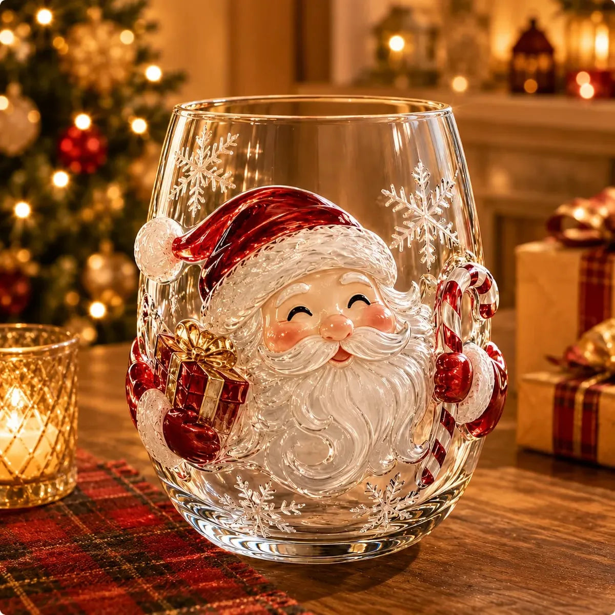 Magical Christmas 3D Art Glass Collection