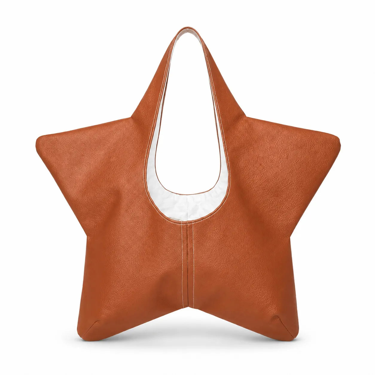 Oversized Star-Shaped Statement Tote