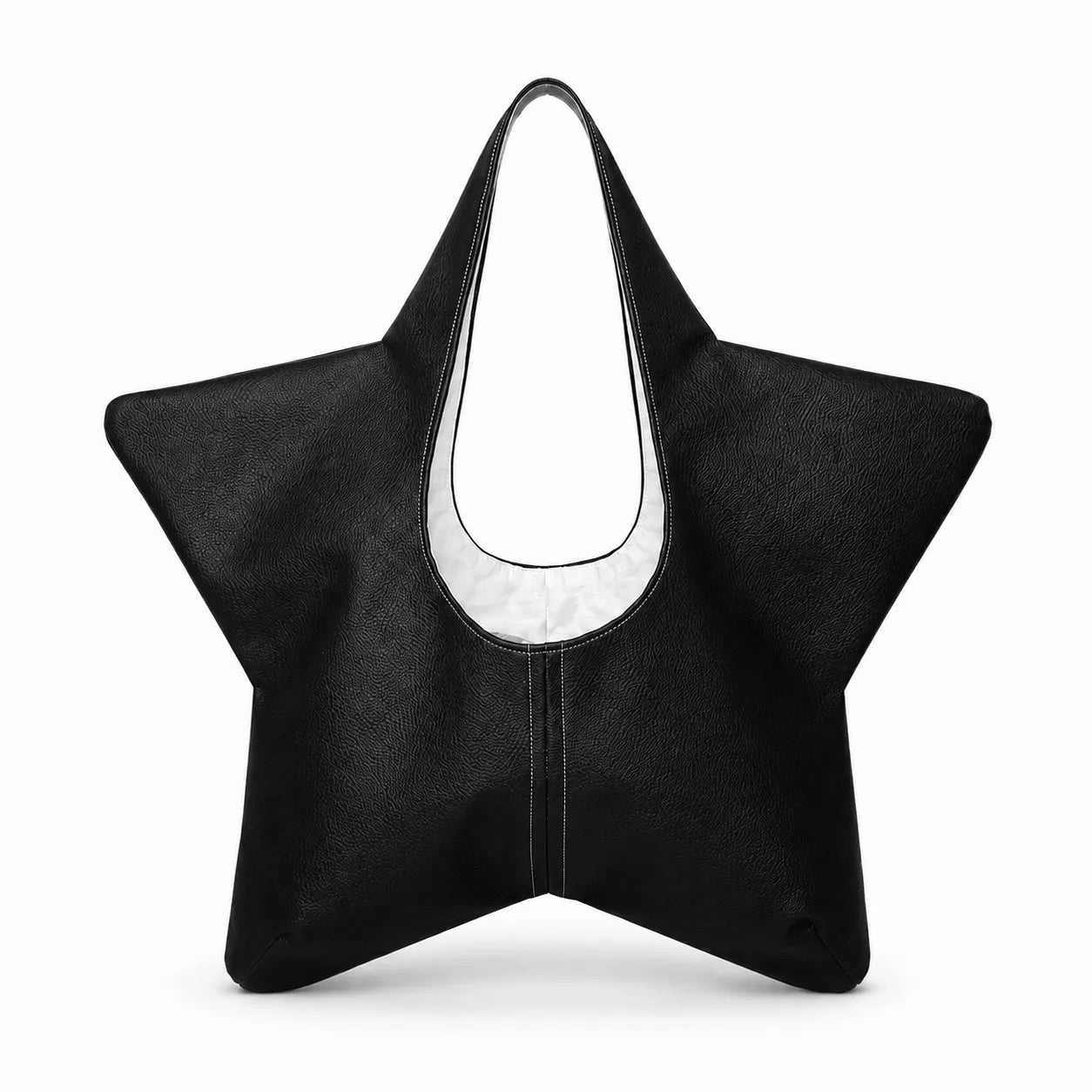 Oversized Star-Shaped Statement Tote