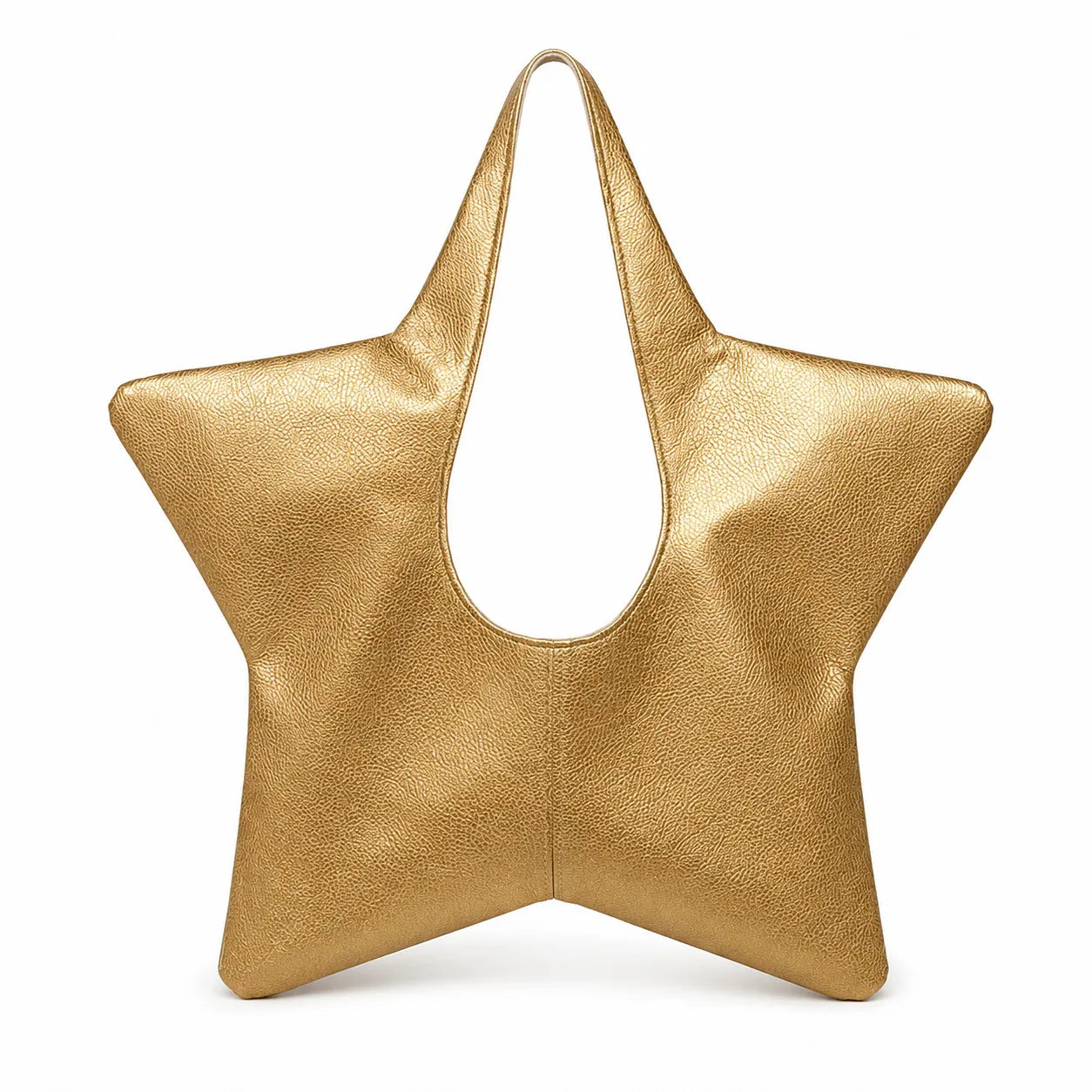 Oversized Star-Shaped Statement Tote