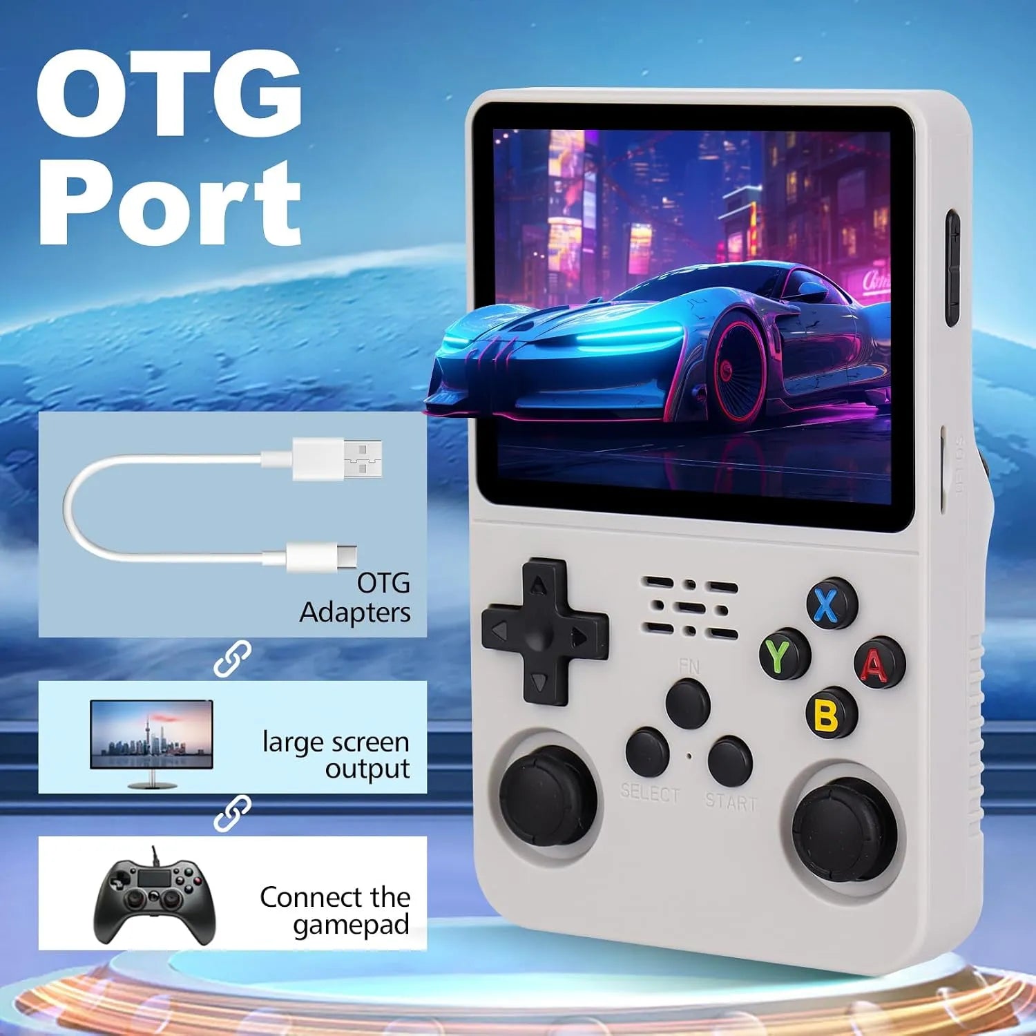 R36S Pocket Arcade Handheld Console