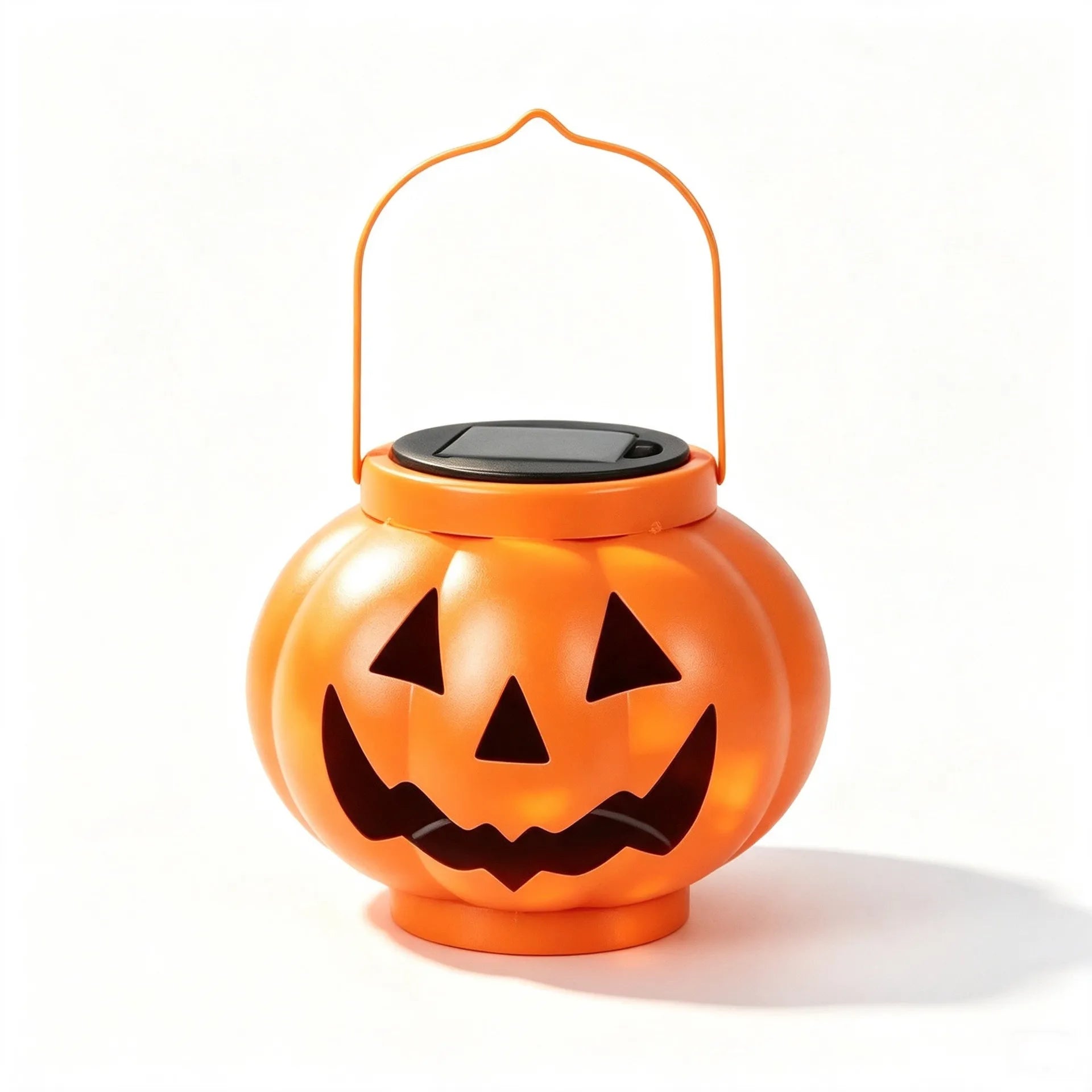 Solar Halloween Pumpkin Lantern