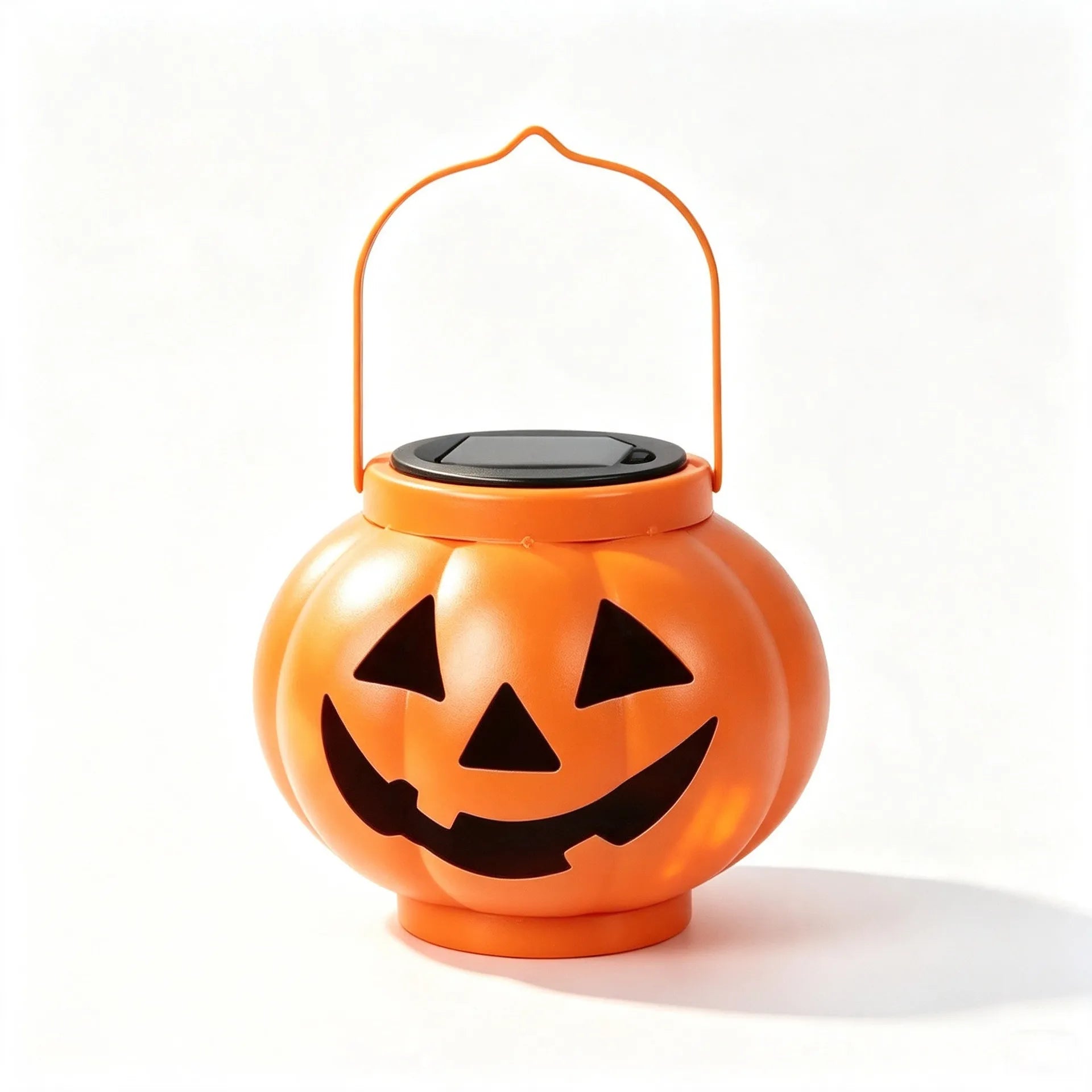 Solar Halloween Pumpkin Lantern