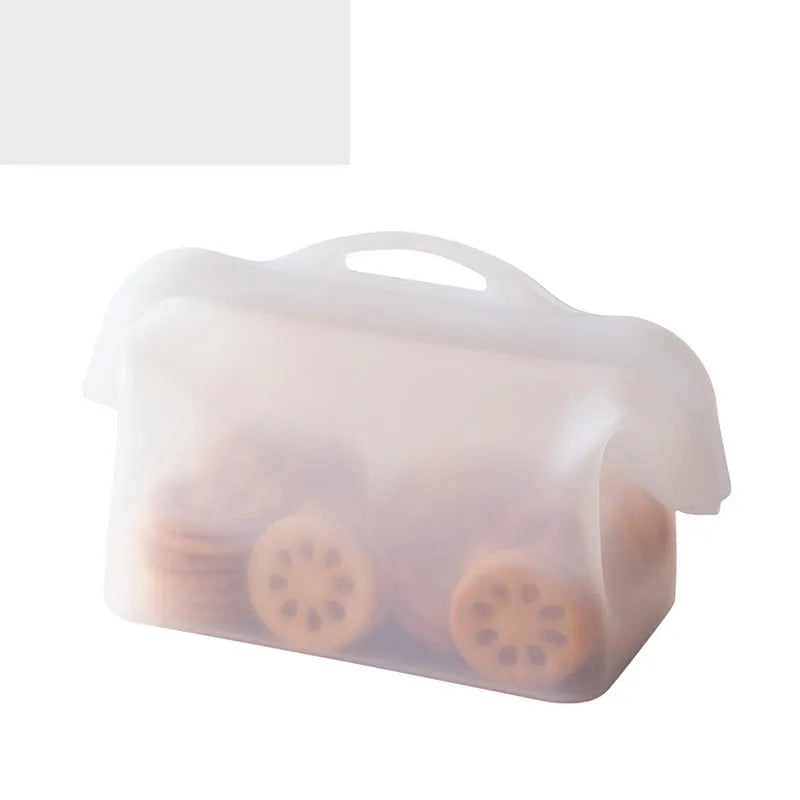 Stand-Up Reusable Silicone Food Storage Bag – 1000 ml