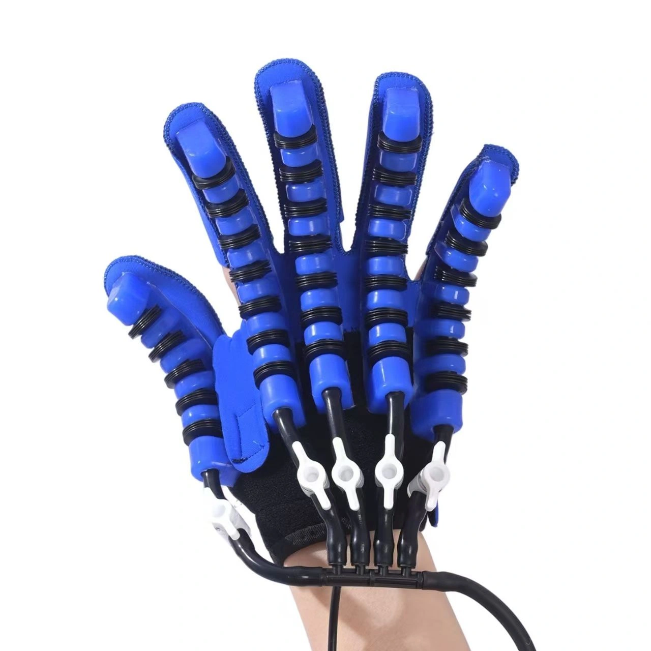 Smart Air-Powered Finger Exercise Trainer – Adjustable Hand Movement & Grip Training Glove
