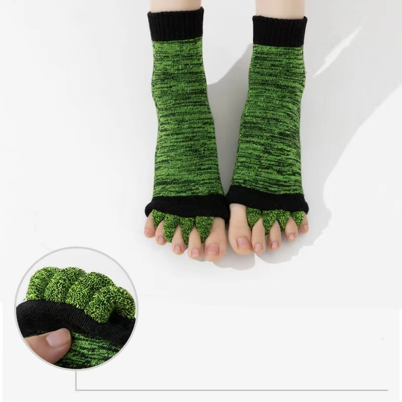 Five-Toe Separation Socks | Breathable Toe Spacer Socks for Daily Foot Comfort