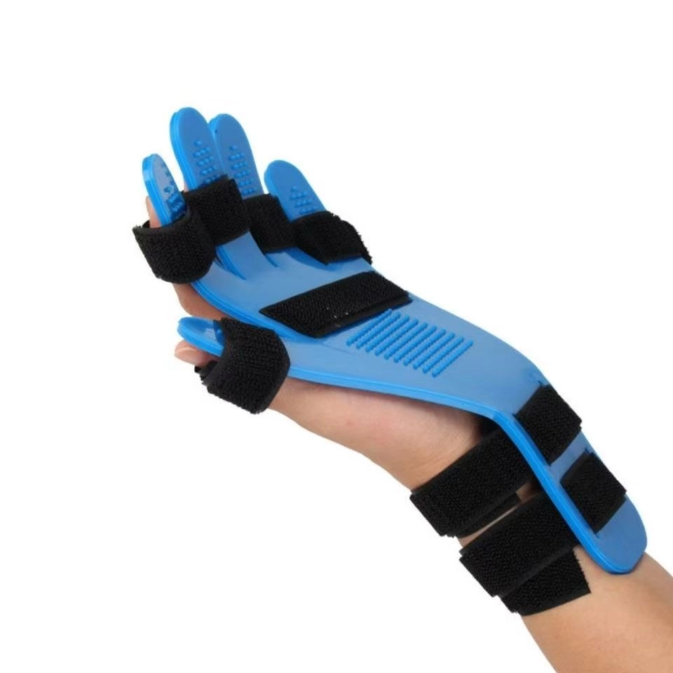 Adjustable Finger & Wrist Stretching Support Board – Hand Exercise Trainer with Individual Finger Straps