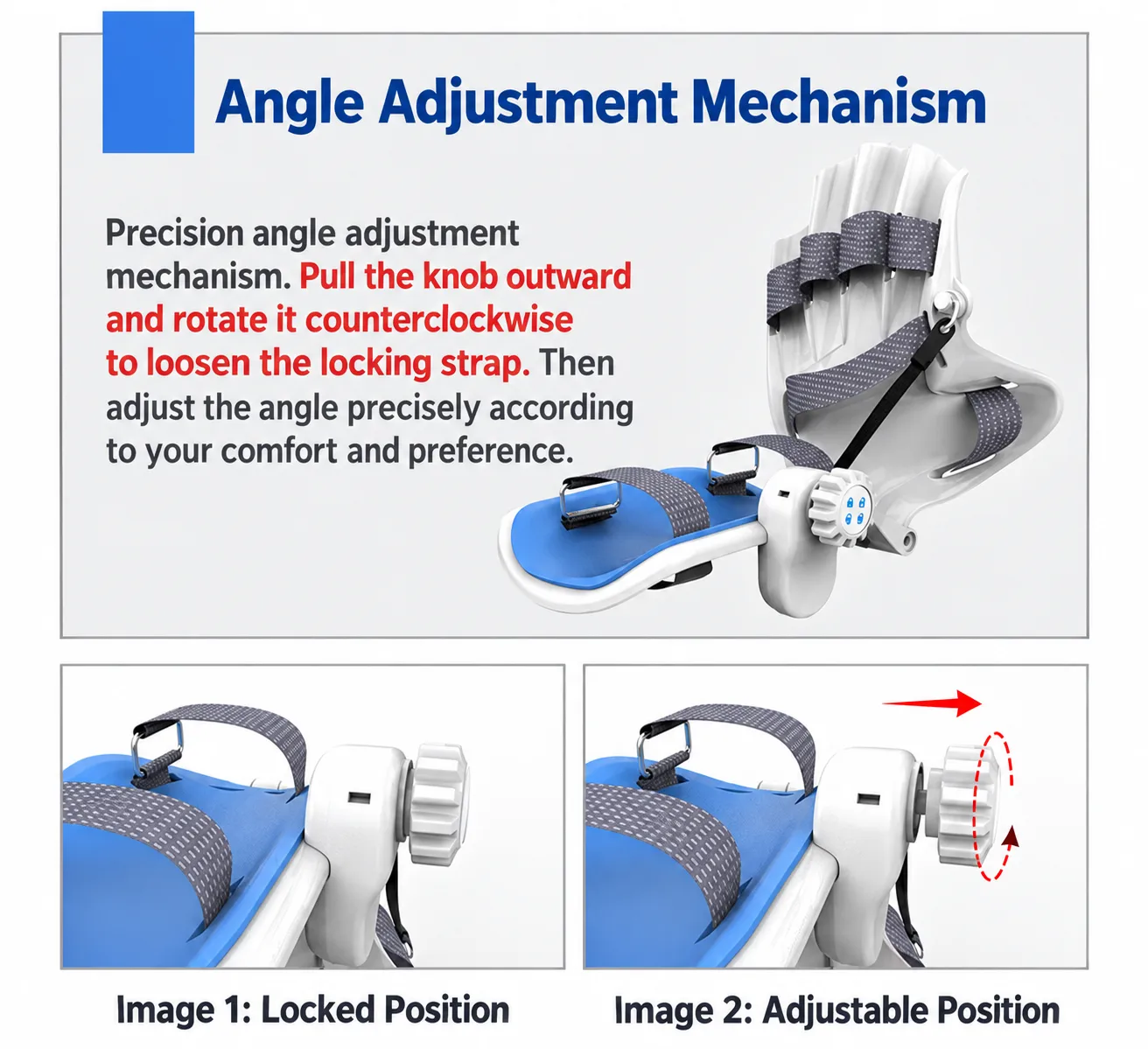 Adjustable Finger & Wrist Stretching Support – Ergonomic Hand Extension Trainer