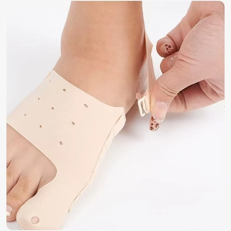Adjustable Foot Guard Support Brace with 8-Level Tension Control for Toe Alignment & Foot Comfort