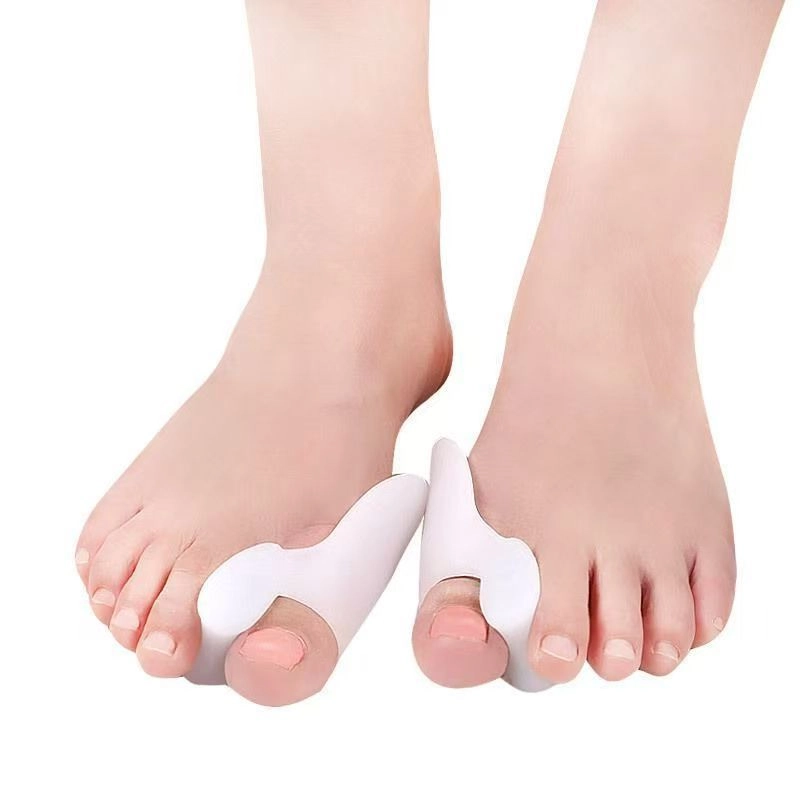 Adjustable Silicone Toe Separator Support for Big Toe Alignment & Foot Comfort