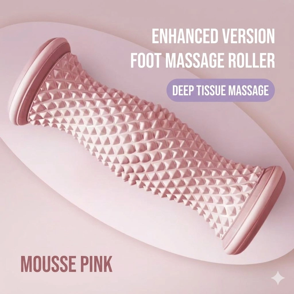 Textured Foot Massage Roller – Deep Sole & Arch Massage for Daily Relaxation