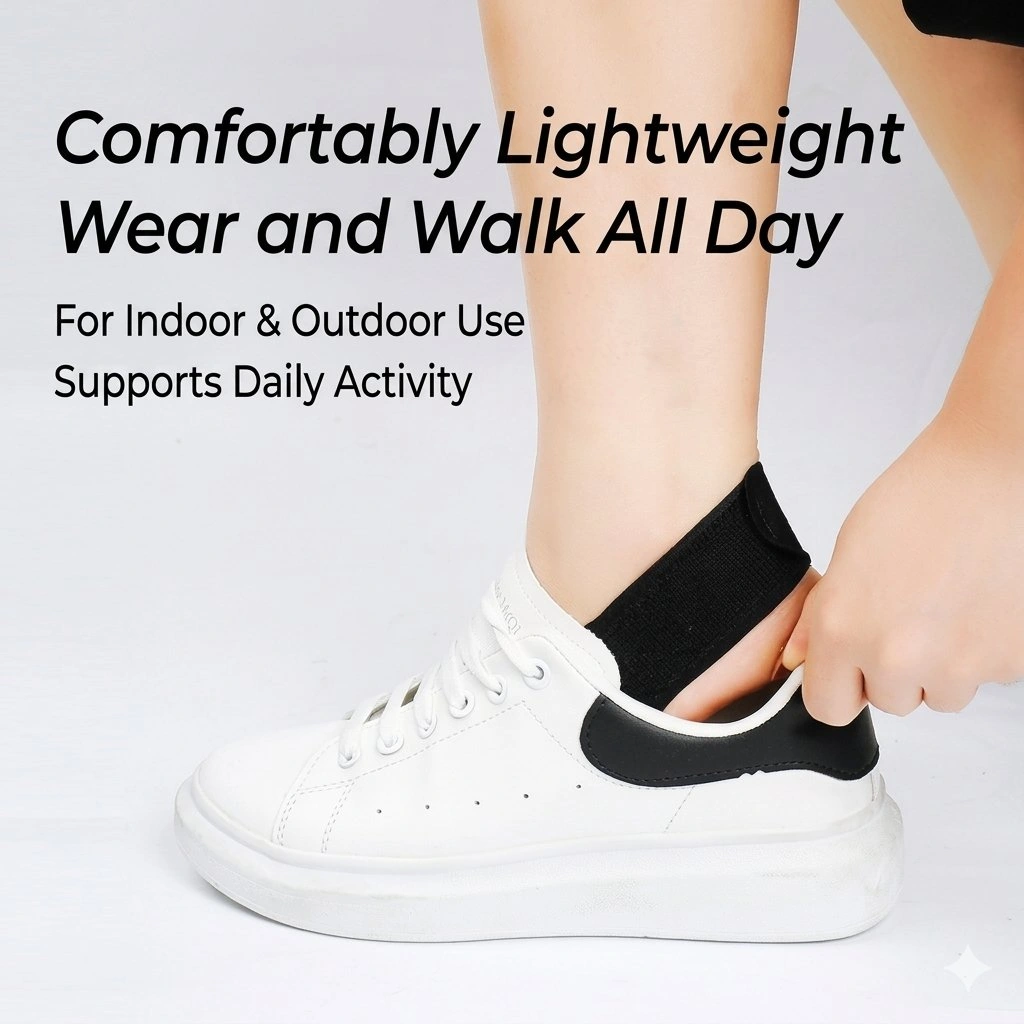 Adjustable Bunion Support Sleeve with Toe Separator – Slim Fit Foot Support, Pair