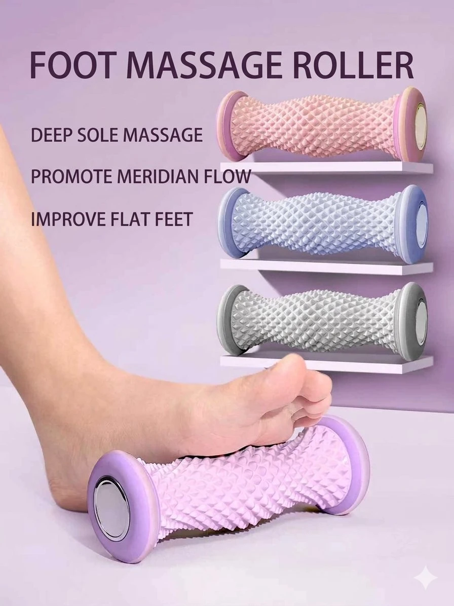 Textured Foot Massage Roller – Deep Sole & Arch Massage for Daily Relaxation