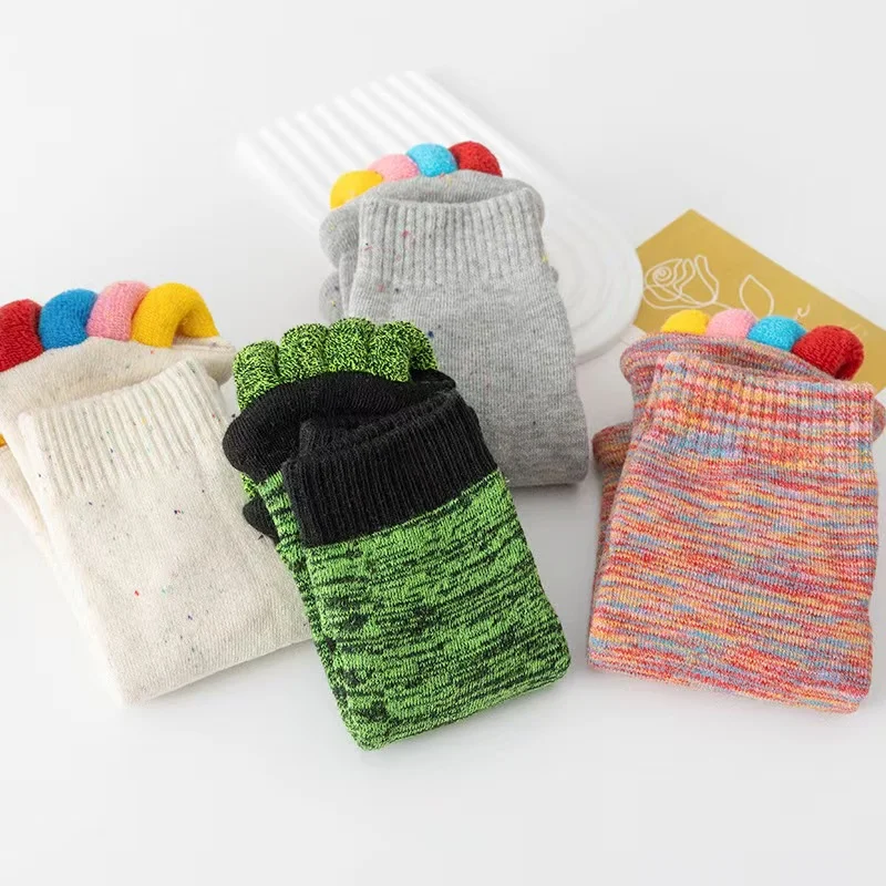 Five-Toe Separation Socks | Breathable Toe Spacer Socks for Daily Foot Comfort
