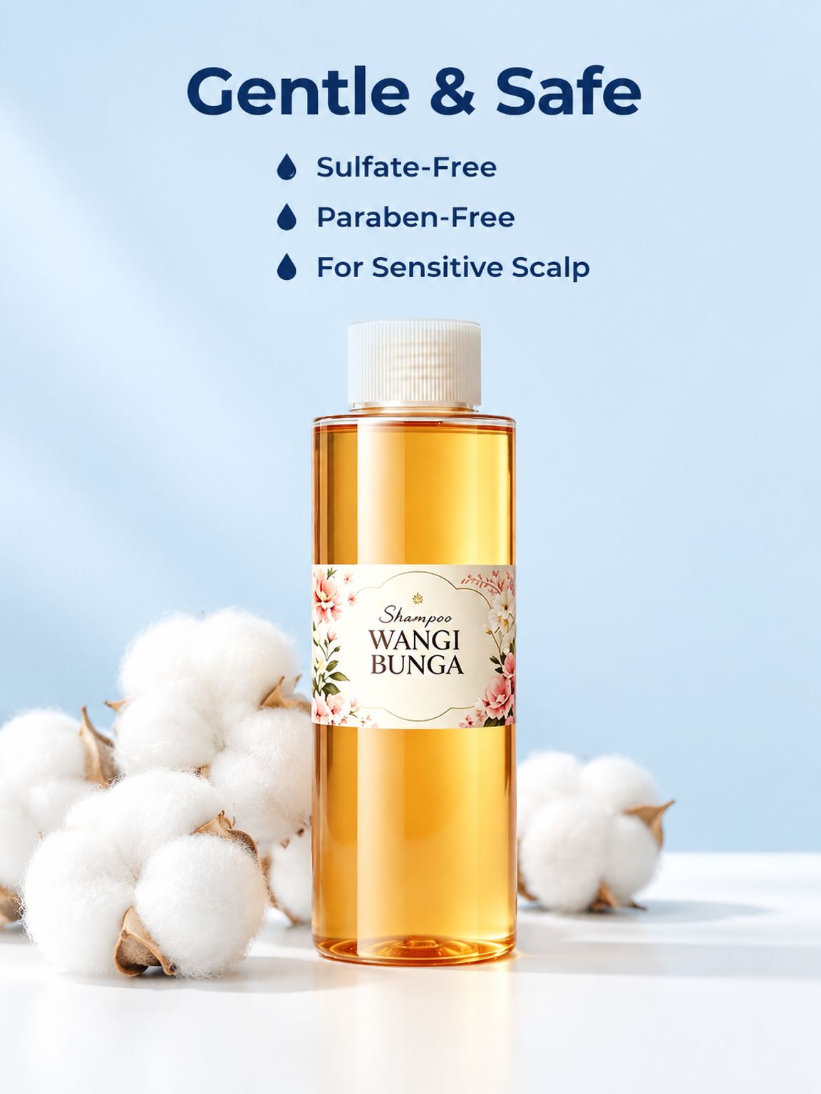 Natural Herbal Anti-Hair Loss & Nourishing Shampoo